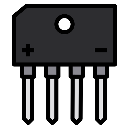 Semiconductor Payungkead Lineal Color icon
