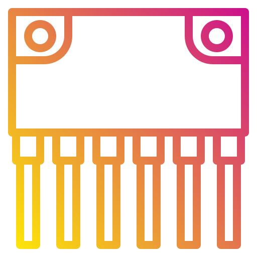 semiconductor Payungkead Gradient icono