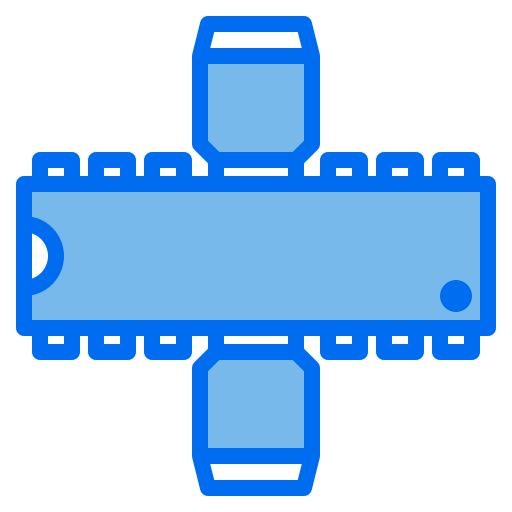 Semiconductor Payungkead Blue icon