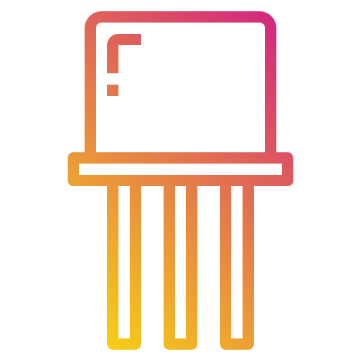 Semiconductor Payungkead Gradient icon