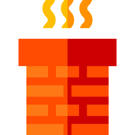 Chimney Basic Straight Flat icon