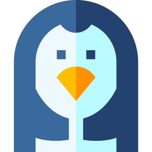 ペンギン Basic Straight Flat icon