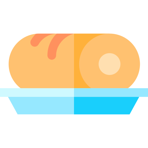 ロールケーキ Basic Straight Flat icon