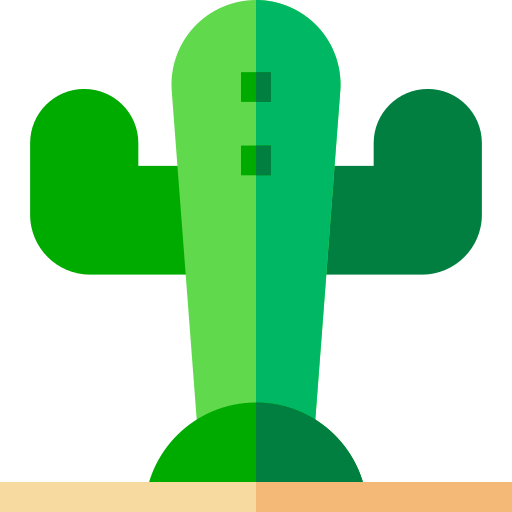cactus Basic Straight Flat icoon