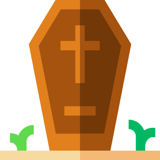 Гроб Basic Straight Flat иконка