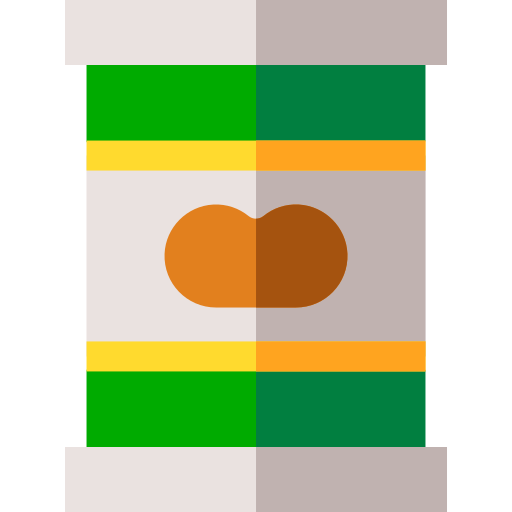 frijol Basic Straight Flat icono