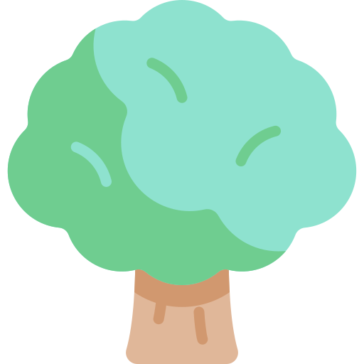 나무 Kawaii Flat icon