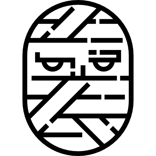 mumia Detailed Straight Lineal ikona