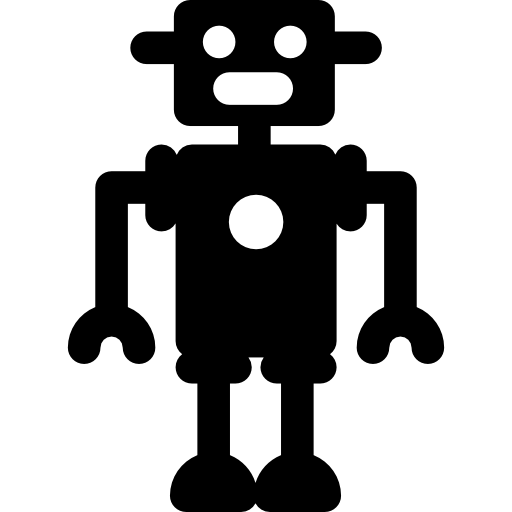 ロボット Basic Rounded Filled icon