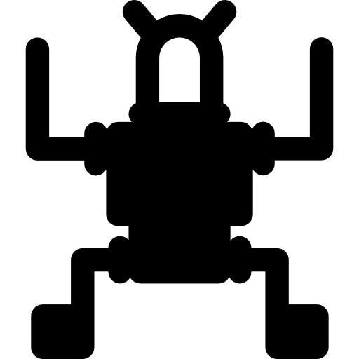 ロボット Basic Rounded Filled icon