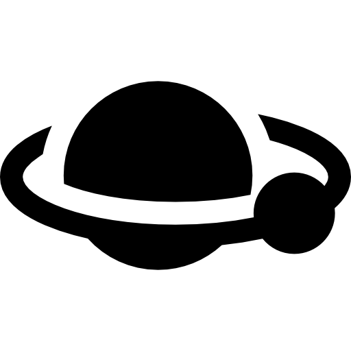 pianeta Basic Rounded Filled icona