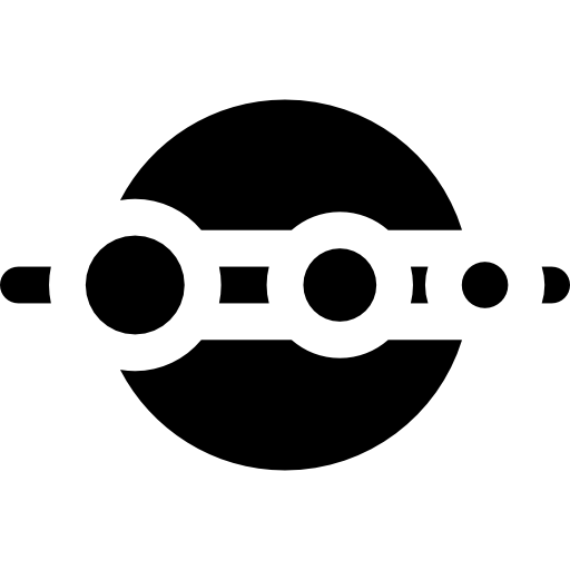 太陽系 Basic Rounded Filled icon
