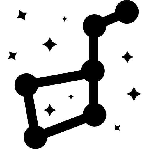 constellation Basic Rounded Filled Icône