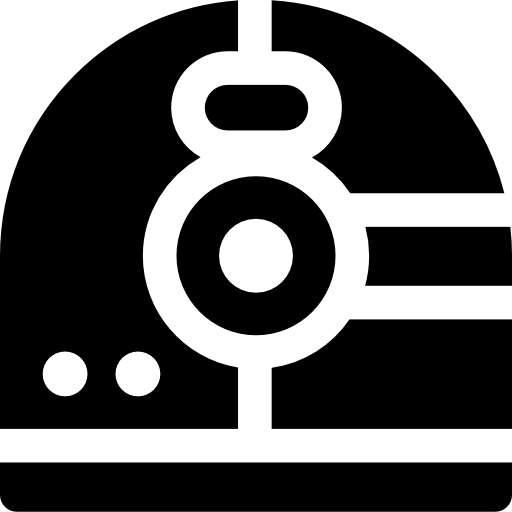 우주 비행사 Basic Rounded Filled icon