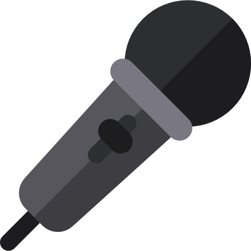 Karaoke Basic Rounded Flat icon