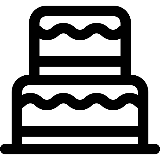 ケーキ Basic Rounded Lineal icon