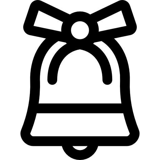 Колокол Basic Rounded Lineal иконка
