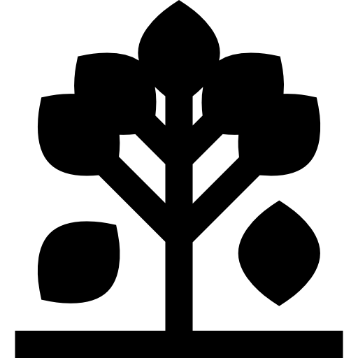 albero Basic Straight Filled icona