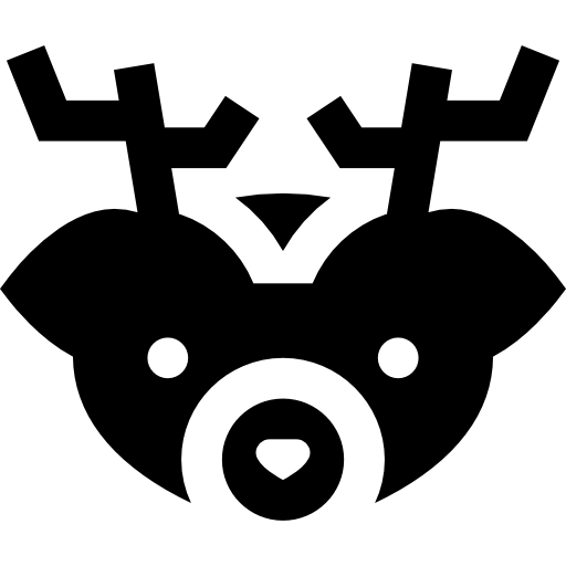 cervo Basic Straight Filled icona