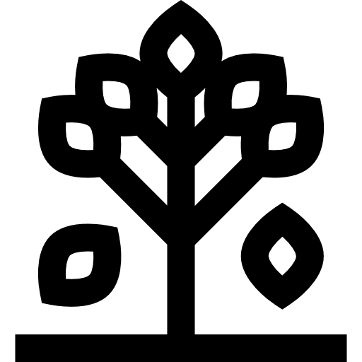 albero Basic Straight Lineal icona