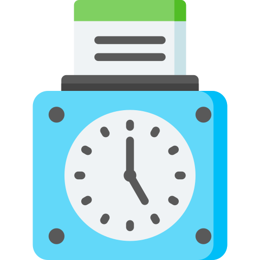 Time recorder Special Flat icon