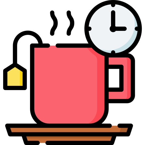 la hora del té Special Lineal color icono