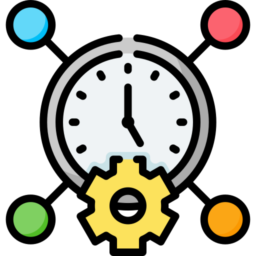 gestione del tempo Special Lineal color icona