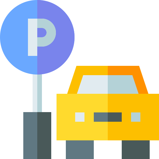 駐車場 Basic Straight Flat icon