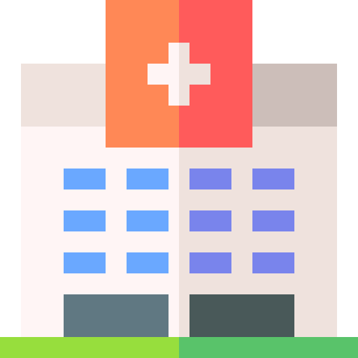 hospital Basic Straight Flat icono