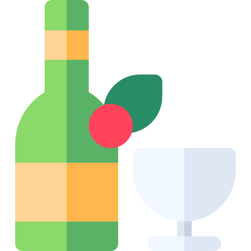 Alcohol Basic Rounded Flat icon