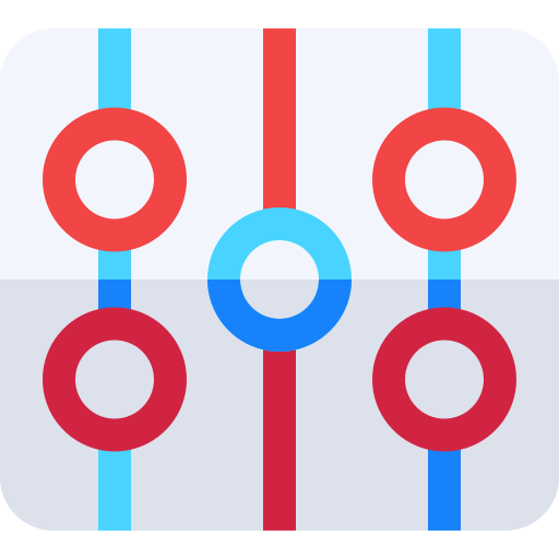 hockey Basic Straight Flat icono