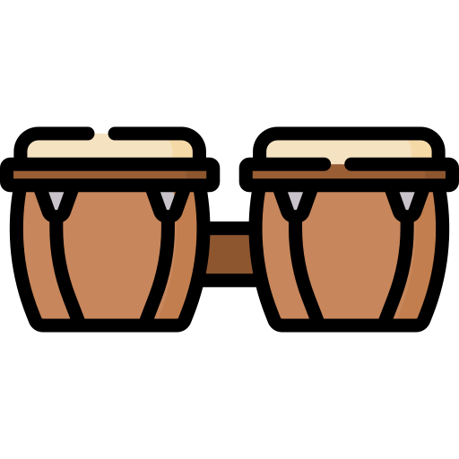 bongo Special Lineal color icono