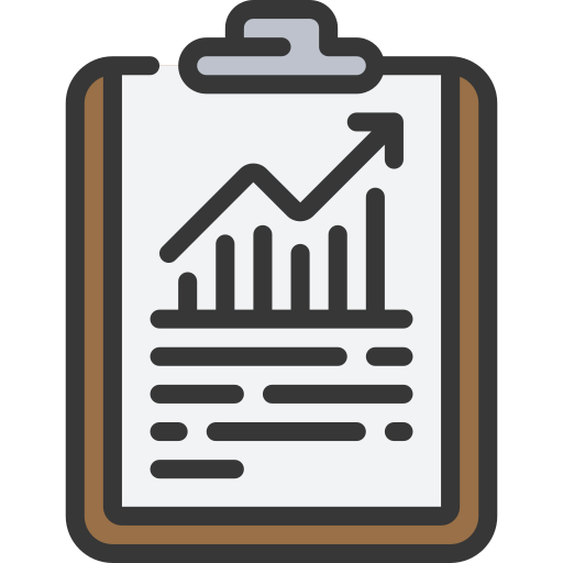 informe de datos Juicy Fish Soft-fill icono