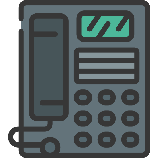 telefon stacjonarny Juicy Fish Soft-fill ikona