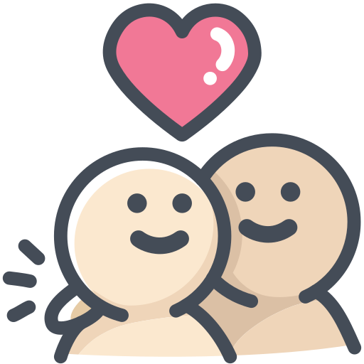 In love Generic Hand Drawn Color icon