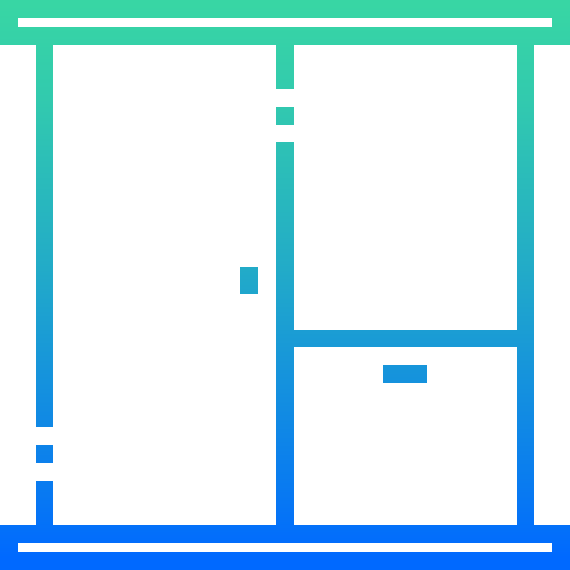armadio Winnievizence Outline gradient icona