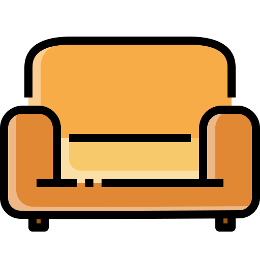 sofá Winnievizence Lineal color icono
