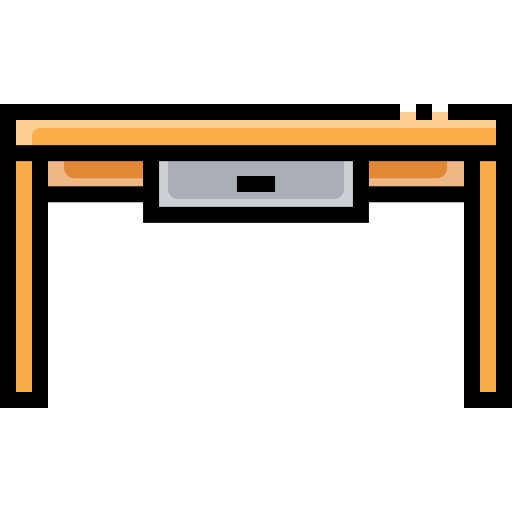 scrivania Winnievizence Lineal color icona
