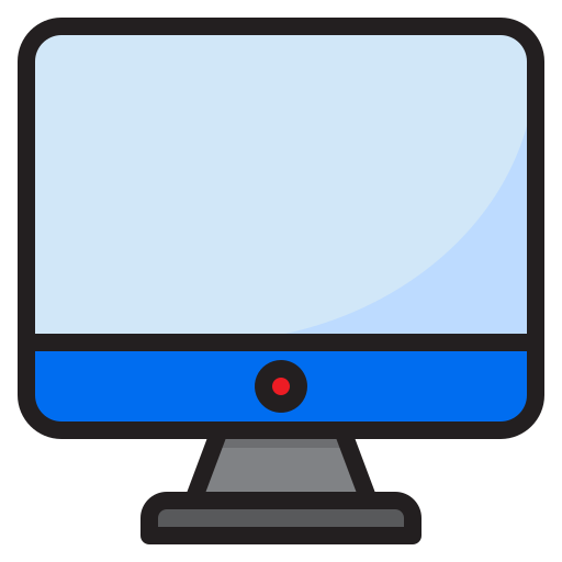 computer srip Lineal Color icon