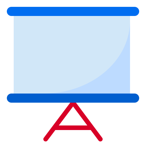 grafico srip Flat icona