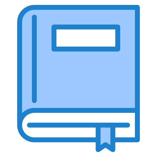 도서 srip Blue icon
