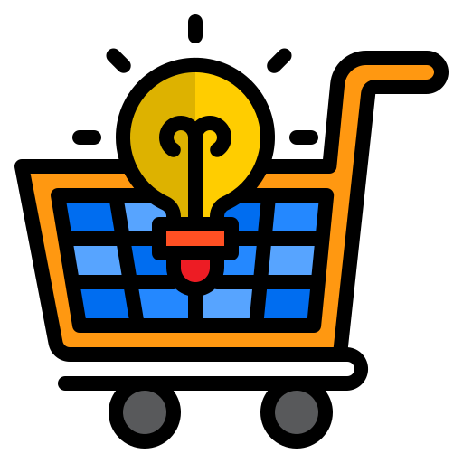 e-commerce srip Lineal Color icona