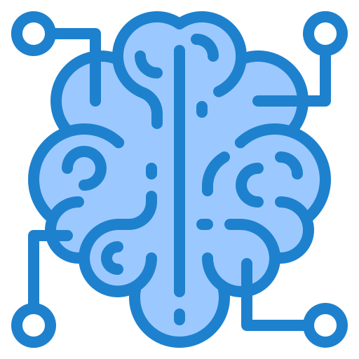 뇌 srip Blue icon
