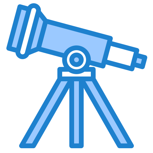télescope srip Blue Icône