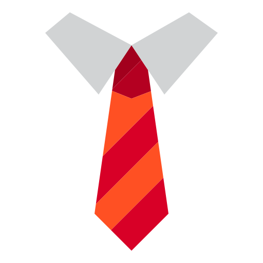 cravatta srip Flat icona