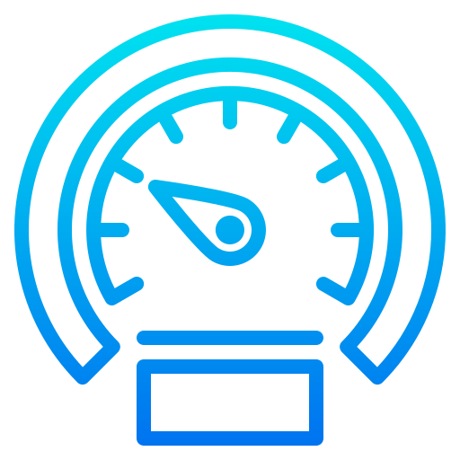 geschwindigkeit srip Gradient icon