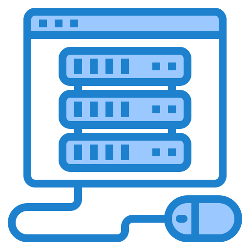 controllo del server srip Blue icona