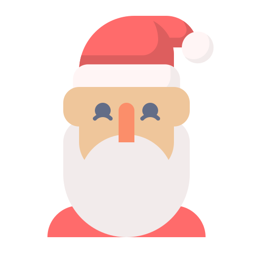 kerstman Generic Flat icoon