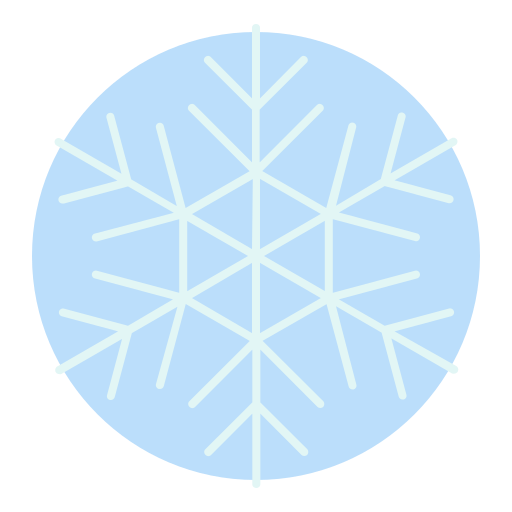 płatek śniegu Generic Flat ikona