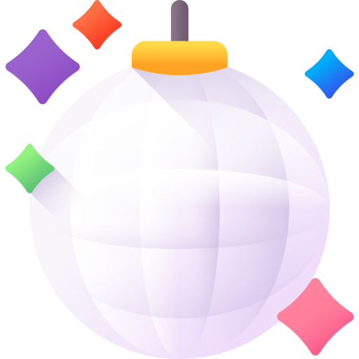 discobal 3D Color icoon